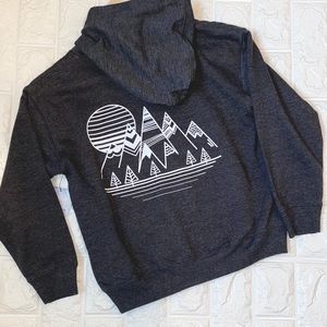 NEW HOODIE, feather 4 Arrow zip front